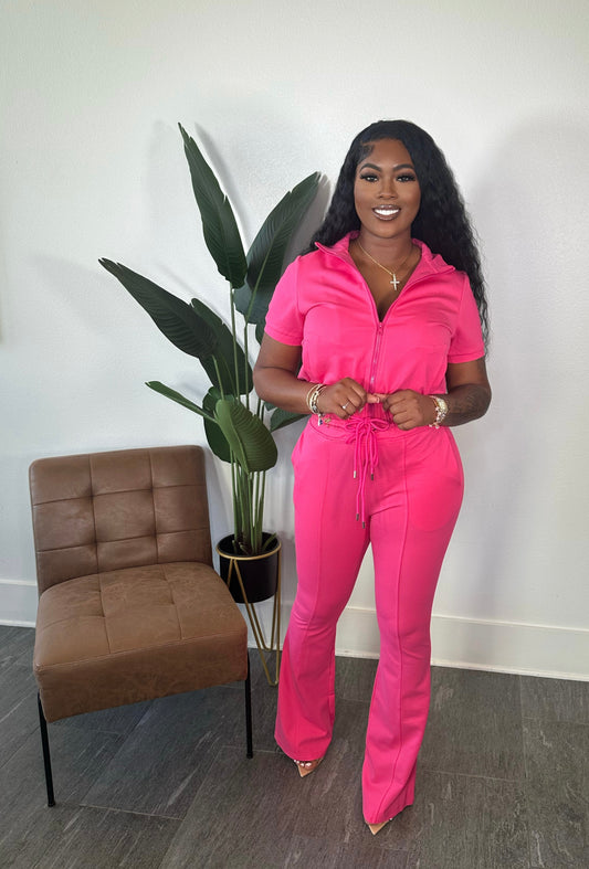 Dress Me Up Tracksuit (Pink)